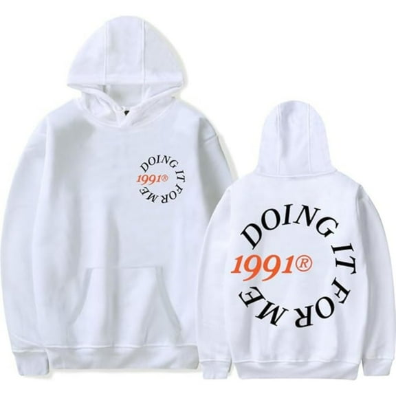 Larry June Doing It For Me Hoodie Men's And Women's Fashion Printed Sweatshirt Streetwear