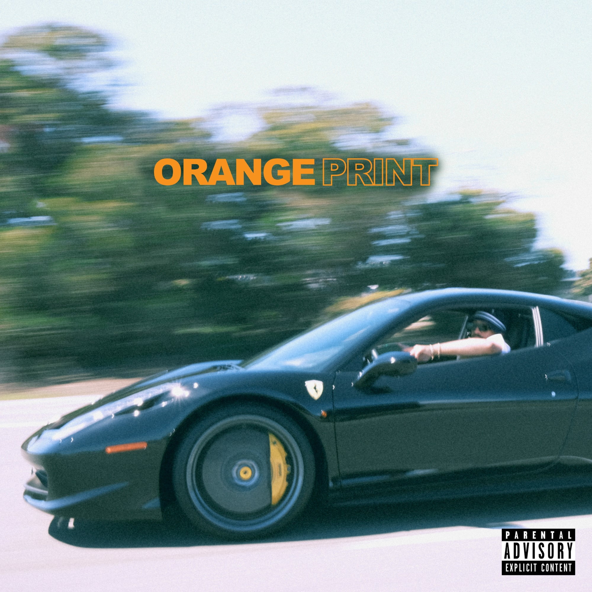 Larry June - Orange Print (Transparent Orange Vinyl) - Music