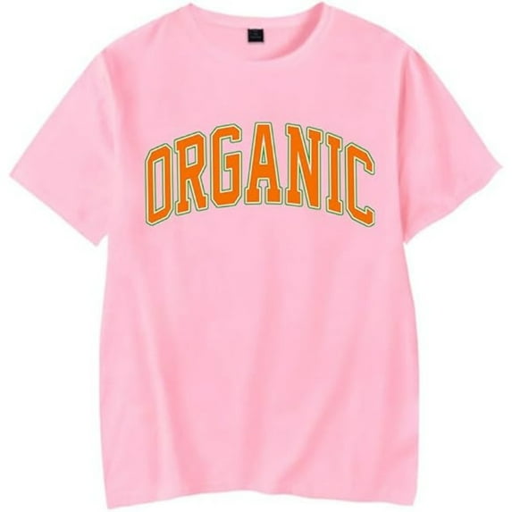 Larry June Organic Merch T-shirt New Fashion Print Short Sleeve Unisex Summer Casual Wear