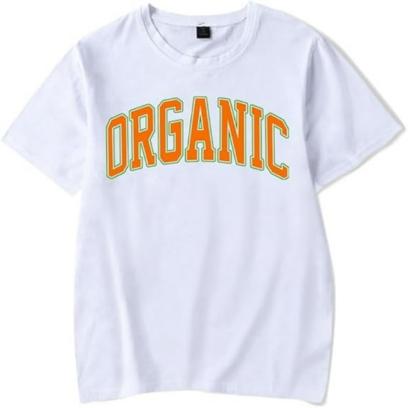 Larry June Organic Merch T-shirt New Fashion Print Short Sleeve Unisex Summer Casual Wear