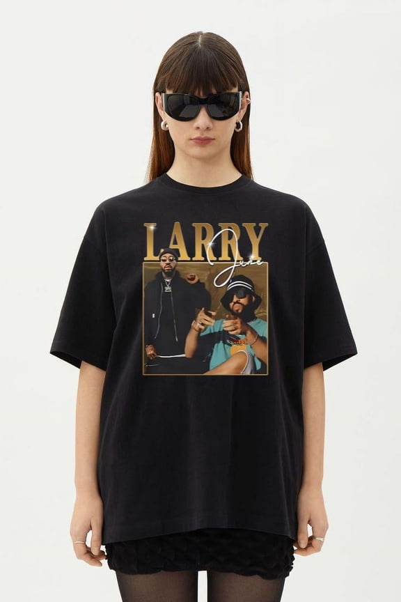 Larry June Shirt Rapper Good Job Larry Organic Hip T-Shirt, for men & women, up to size 5XL