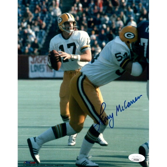 Larry McCarren Signed Autographed 8X10 Photo Packers JSA AB54868