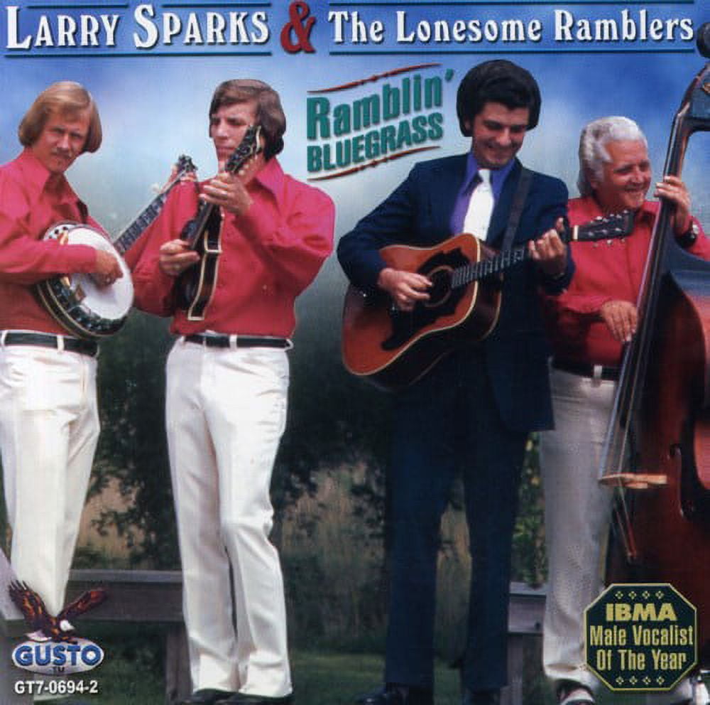 Larry Sparks - Ramblin Bluegrass - Folk Music - CD