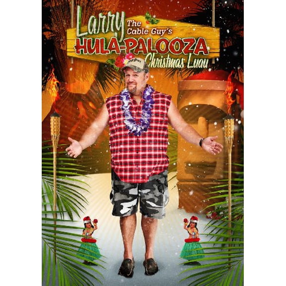 Pre-Owned Larry The Cable Guy'S Hula-Palooza Christmas Luau (Dvd) (Good)