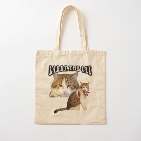 Larry The Cat Rap Tee Cotton Tote Bag Canvas Tote Bag, Family Gift For Mother, Her