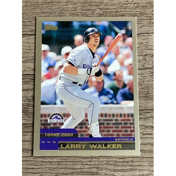 Larry Walker Colorado Rockies MLB 2000 Topps 150 Trading Cards