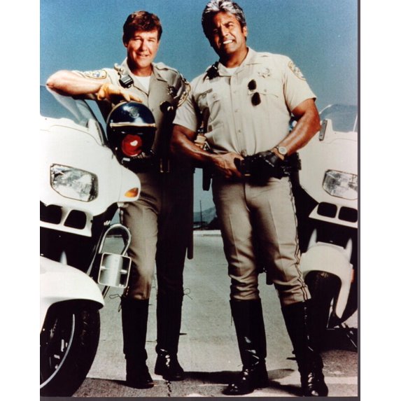 Larry Wilcox And Erik Estrada In Chips '99 Photo Print (8 x 10) - Item # MVM03032