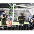 thumbnail image 1 of Larrys Mabiala Portland Timbers Unsigned MLS is Back Final Header Goal Celebration Photograph, 1 of 1