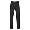 thumbnail image 1 of Lars Amadeus Dress Pants for Men's Big and Tall Flat Front Business Formal Trousers, 1 of 1