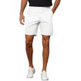 thumbnail image 1 of Lars Amadeus Dress Shorts for Men's Classic Fit Lightweight Flat Front Business Chino Shorts, 1 of 5