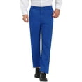 thumbnail image 1 of INSPIRE CHIC Men's Casual Straight Fit Comfort Stretch Flat Front Chino Pants, 1 of 6