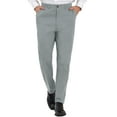 thumbnail image 1 of INSPIRE CHIC Men's Dress Pants Classic Fit Flat Front Solid Color Prom Trousers, 1 of 6