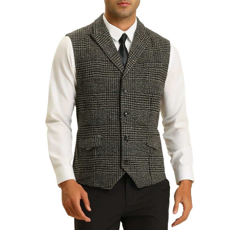 Peak lapel waistcoat best sale