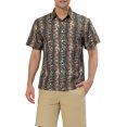 thumbnail image 1 of Lars Amadeus Men's Leopard Print Short Sleeves Summer Animal Printed Shirts, 1 of 5