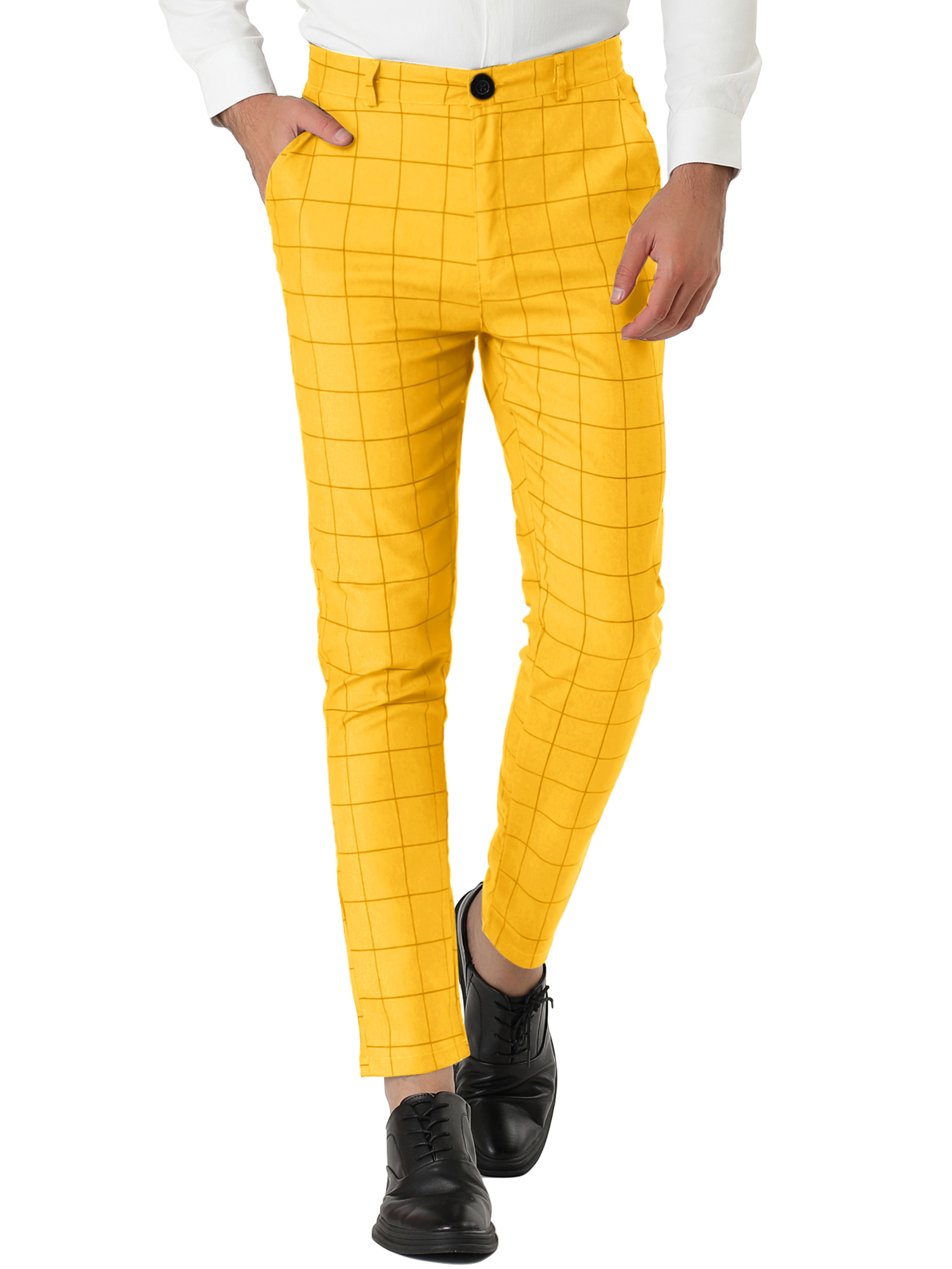 Genuine Dickies Mens Flat Front Flex Pant, Slim Fit