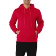 thumbnail image 1 of Lars Amadeus Men's Plush Lined Pullover Hoodie Sweatshirts with Pocket, 1 of 6