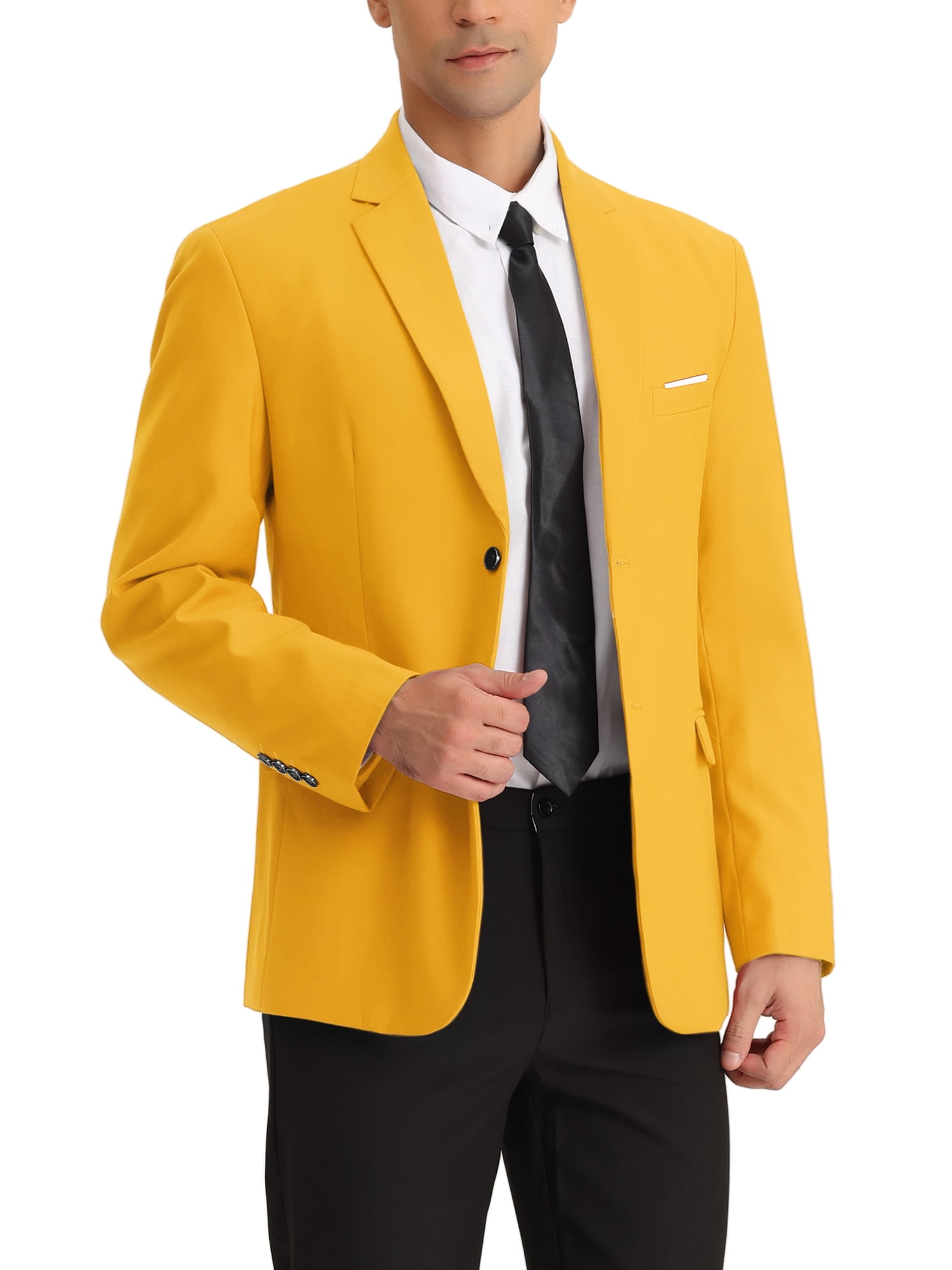 Lars Amadeus Men s Prom Suit Jackets Lightweight Slim Fit Formal