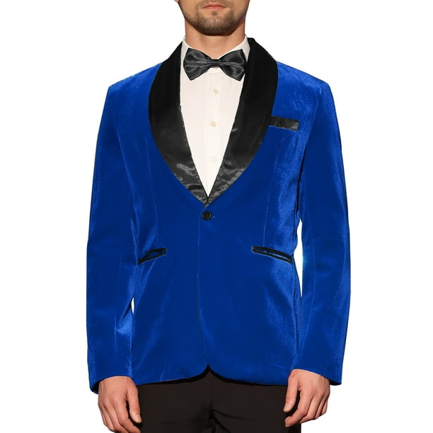 blue velvet dress jacket Blue velvet fitted jacket main image 0