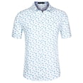 thumbnail image 1 of Lars Amadeus Men's Short Sleeve Printed Button Front Beach Hawaiian Shirt, 1 of 7