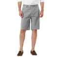 thumbnail image 1 of INSPIRE CHIC Men's Shorts Allover Striped Belt Loop Zipper Button Closure Pockets Casual Shorts 36 Black and White, 1 of 8