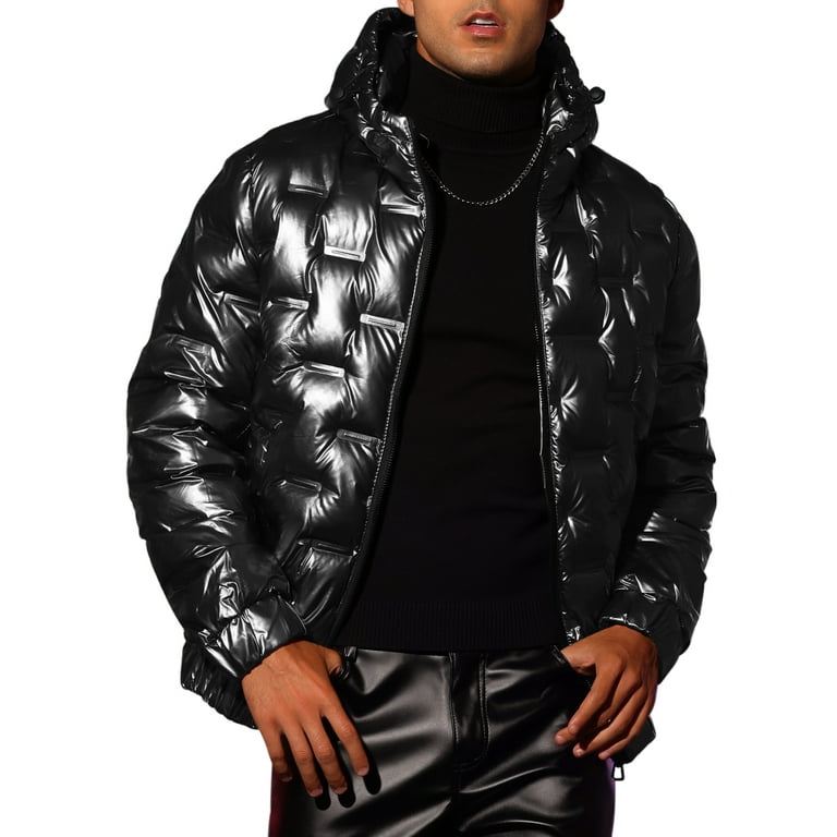 Metallic bubble hotsell coat mens