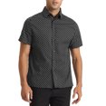 thumbnail image 1 of Lars Amadeus Polka Dots Shirts for Men's Button Short Sleeves Printed Shirts, 1 of 4