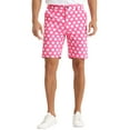 thumbnail image 1 of Lars Amadeus Polka Dots Shorts for Men's Summer Business Flat Front Dress Golf Shorts, 1 of 5