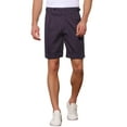 thumbnail image 1 of INSPIRE CHIC Stripes Shorts for Men's Pleated Front Business Summer Chino Dress Shorts Purple 28, 1 of 4