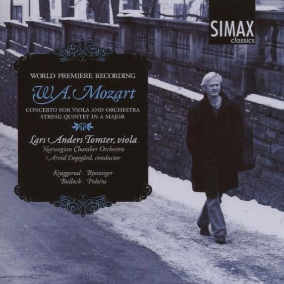 Lars Anders Tomter - Clarinet Cto / Clarinet Quintet (Arr for Viola) - Music & Performance - CD