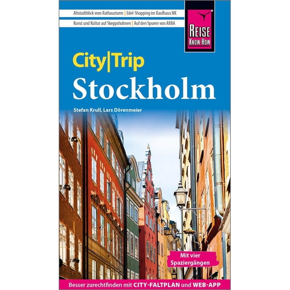Lars Dörenmeier Reise Know-How CityTrip Stockholm: Reiseführer Stockholm mit Stadtp (Paperback)