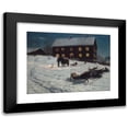 thumbnail image 1 of Lars Jorde 24x19 Black Modern Framed Museum Art Print Titled - Christmas Party (1895-1896), 1 of 5