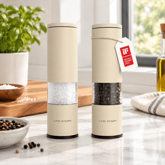 Disigen Pepper Lars Nysom Salt And Pepper Set Manual Stainless Steel Mills With ...