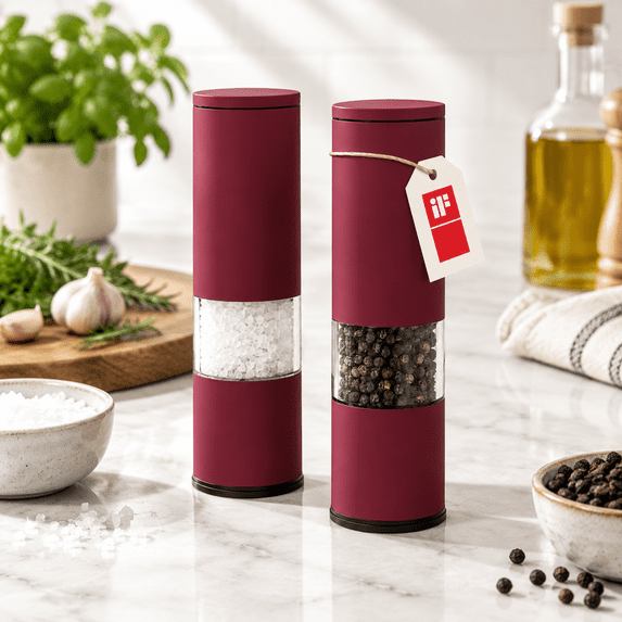 Disigen Pepper Lars Nysom Salt And Pepper Set Manual Stainless Steel Mills With ...