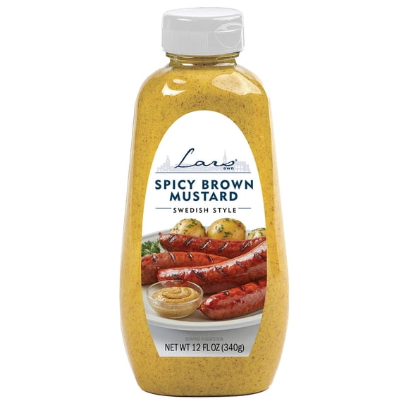 Lars Own Spicy Mustard, 12oz (Pack of 2)