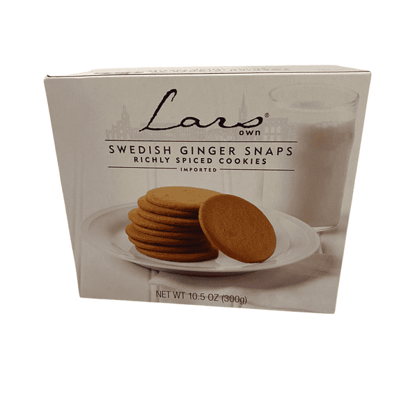 Lars Own Swedish Ginger Snaps Cookies 10.5 oz