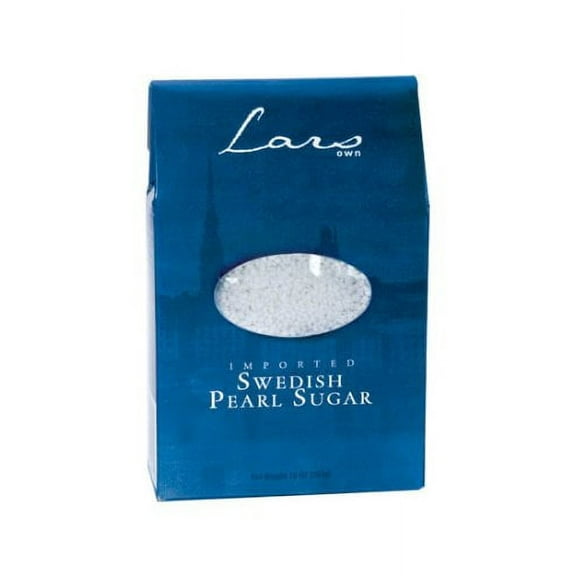 Lars Own Swedish Pearl Sugar, 10 Oz (Pack of 6)