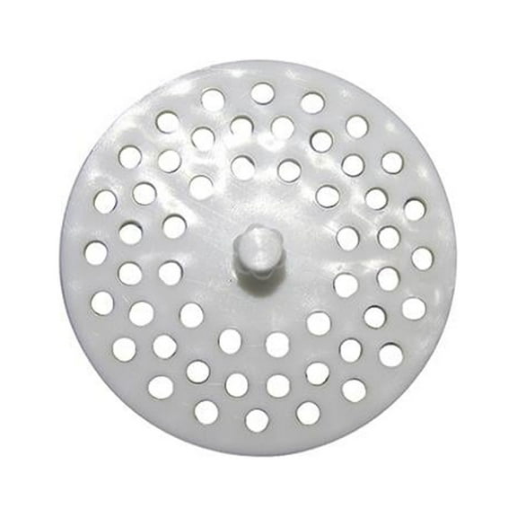 Larsen 02-4021 White Plastic Disposal Sink Strainer,Fits Most,Carded - Quantity 6