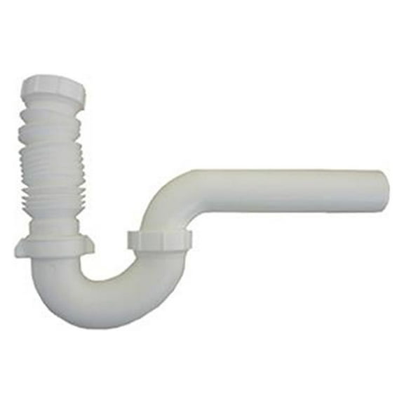 Larsen 03-4235 P-Trap, Flexible White PVC. 1-1/4 Or 1-1/2-In. O.D - Quantity 24
