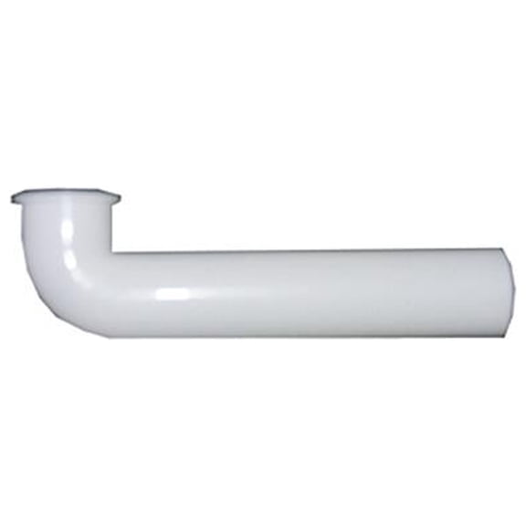 Larsen 03-4259 Flanged Ell, White PVC, 1-1/2 x 15-In. - Quantity 6