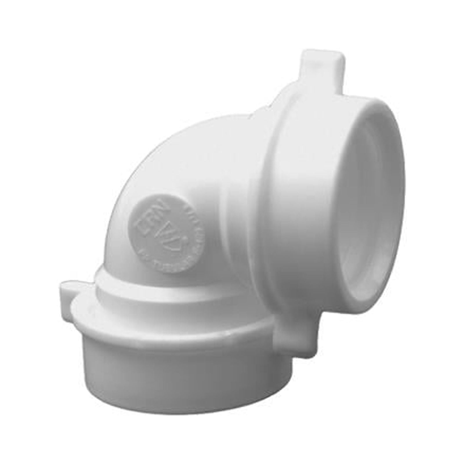 Lasco 03-4261 Drain Elbow, 90 Degree, White PVC, 1-1/2 In. - Quantity 6 ...