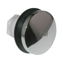 Larsen 03-4901 Bathtub Drain Stopper, Tip-Toe Style, Chrome Plated, 5/16-In. Thread - Quantity 6