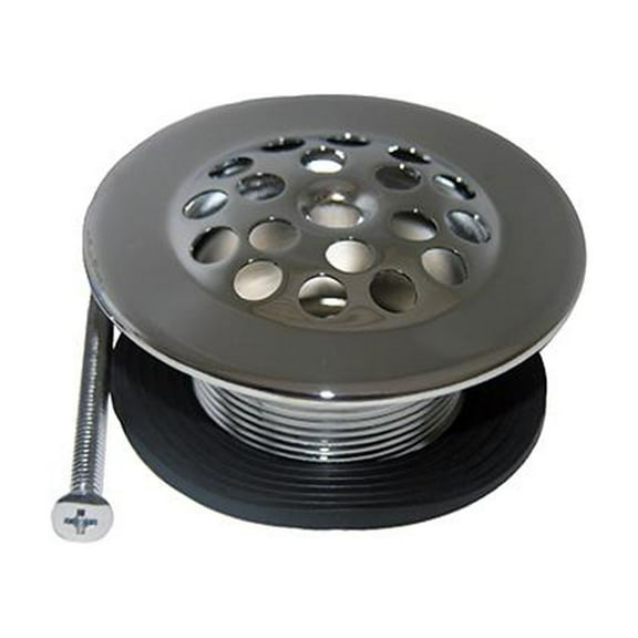 Larsen 03-5003 Bathtub Drain Shoe Strainer, Chrome Plated, 1.25-In. Fine Thread - Quantity 6