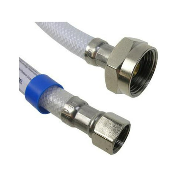 Lasco 10-2617 Flexible Poly Toilet Connector, 3/8 In. Compression x 7/8 In. Ballcock x 16 In. - Quantity 10