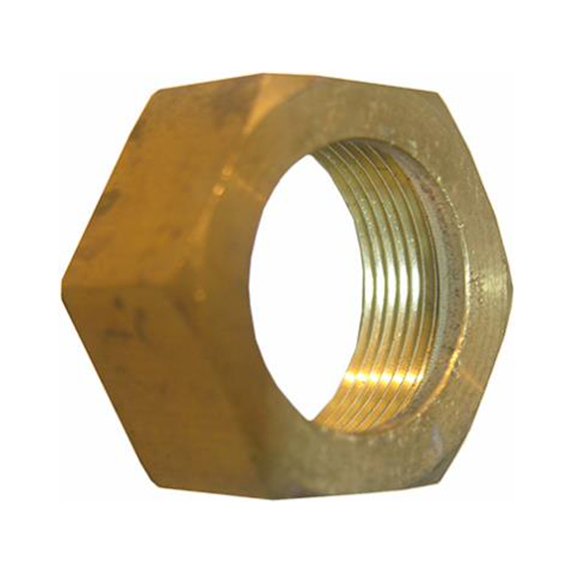 Lasco 17-6173 7/8 In. Brass Compression Nut - Quantity 6