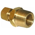 thumbnail image 1 of Lasco 17-6815 1/4 In. Compression x 3/8 In. MPT Brass Adapter - Quantity 6, 1 of 1