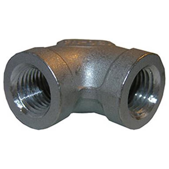 Lasco 32-2203 Stainless Steel 90-Degree Pipe Elbow, 1/4 In. - Quantity 6