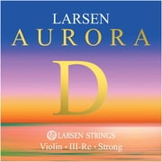 Larsen Aurora, Violin D String, Synthetic/Aluminum, 4/4, Heavy