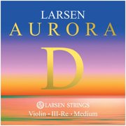 Larsen Aurora, Violin D String, Synthetic/Aluminum, 4/4, Medium