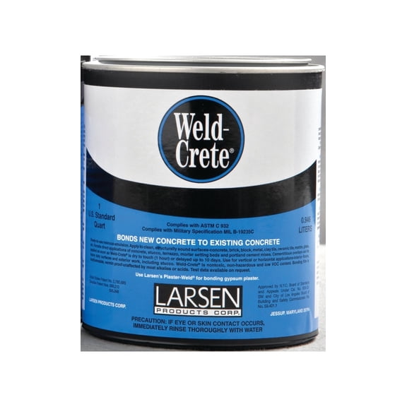 Larsen Products Agent Bonding Concrete Quart