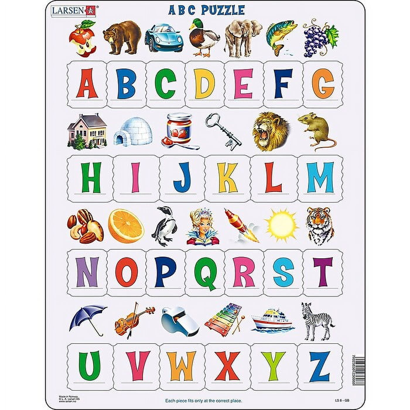 Alphabet Online Jigsaw Puzzles and Activities A -Z